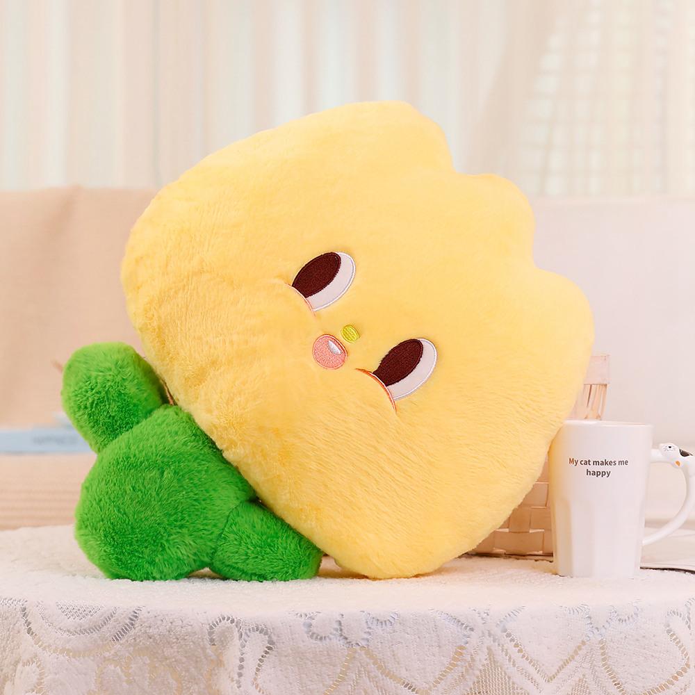 Girl Heart Star Moon Throw Pillow Plush Toy Flower Doll Home Pillow Cushion Girl Soothing Doll