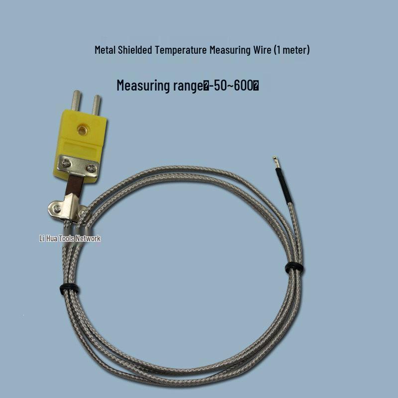 K-Type Thermocouple High-Temperature Probe: Oil, Furnace & Temperature Measurement Sensor