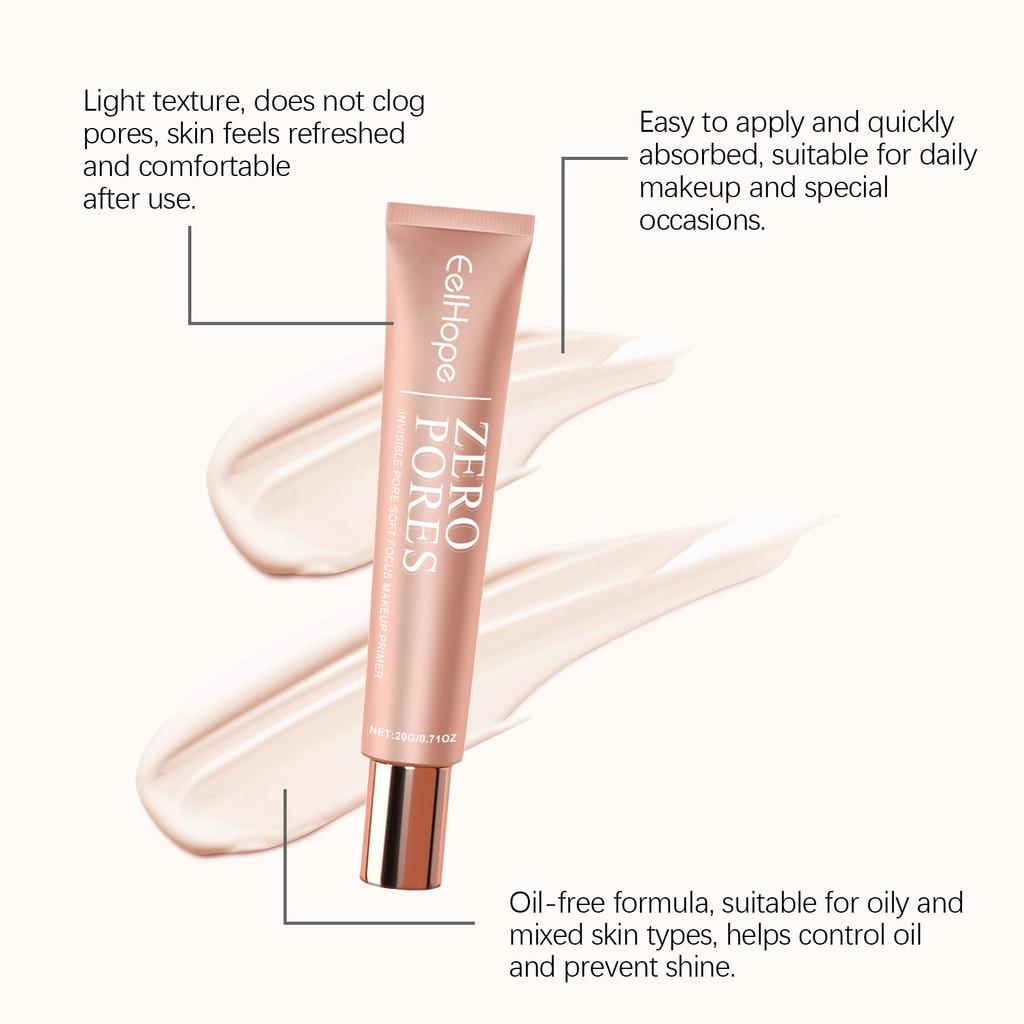 Eelhope Primer Cream Natural Brightening Treatment Lightweight Non Greasy Formula