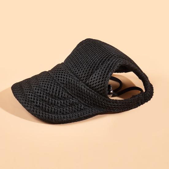 Módní domácí mazlíček Baseballová čepice s přezkou, nastavitelná, z polyesteru, letní, pro psy