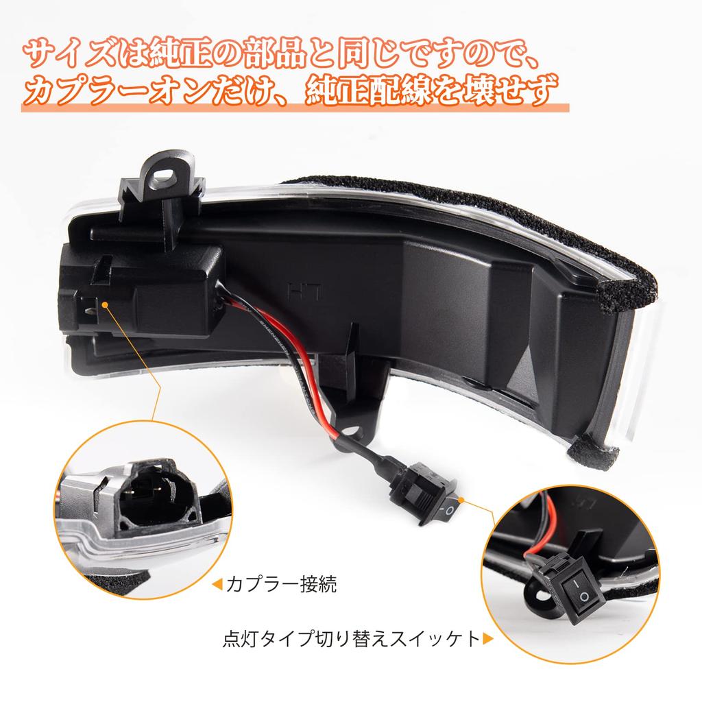 POPMOTORZ Subaru WRX S4 STI VAG/VAB Type Levorg VM Type Door Side Mirror Flowing