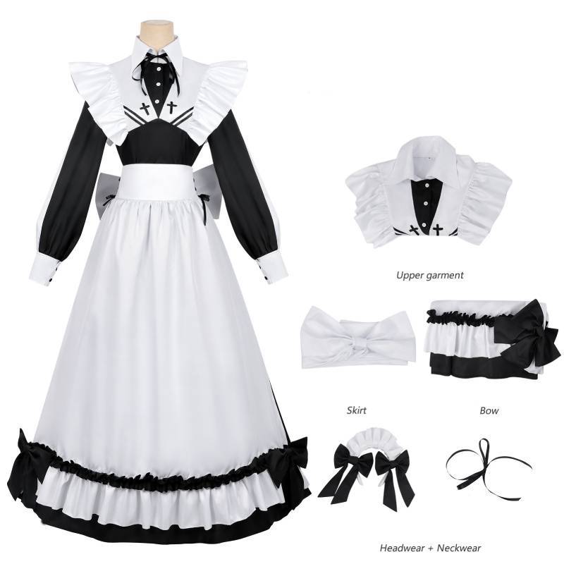 

Shiboyugi Game Cosplay Costume For Anime Role Play With Polyester Fabric For Teens XXL