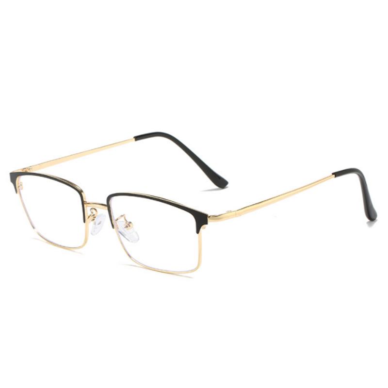 Ochelari de miopie pentru studenți pentru femei, metal, ramă completă, pătrați, ochelari de miopie cu dioptrii 0 -0.5 -0.75 până la -6