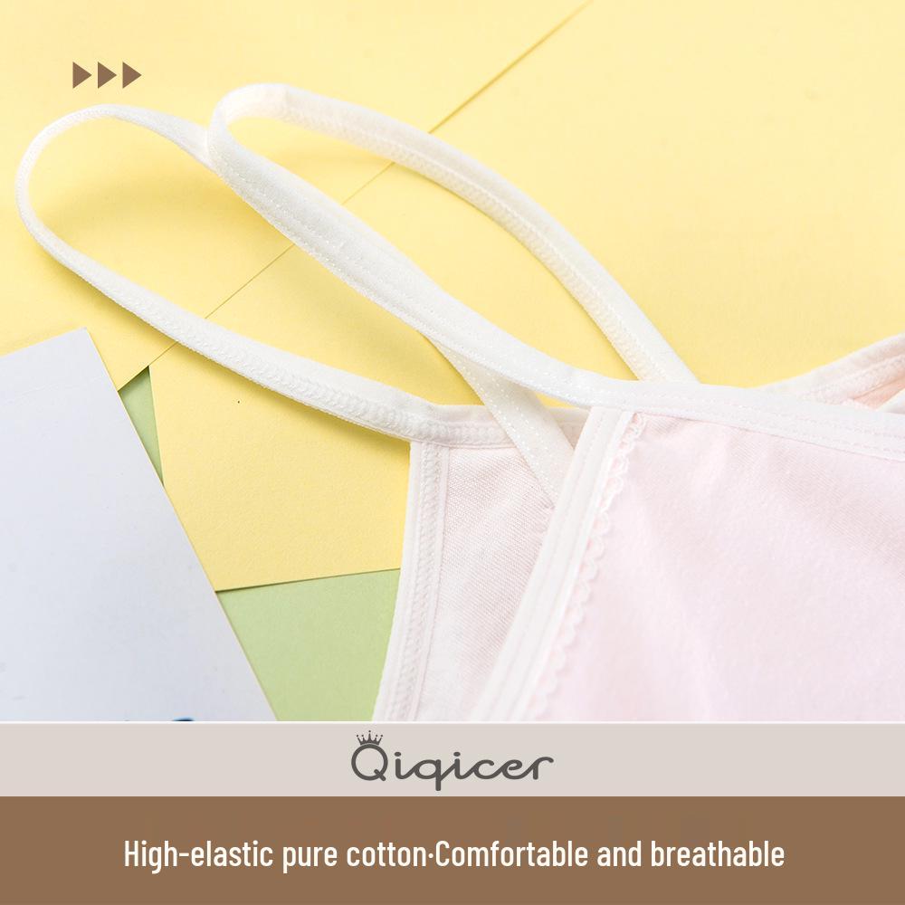 Stage One Pure Cotton Class A Bra Development Girl's Vest for Puberty