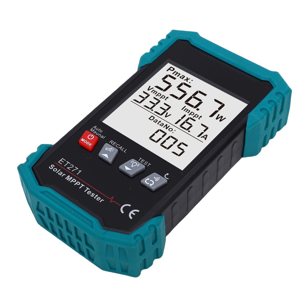 2000W Solar Panel Tester MPPT PV Meter Photovoltaic Multimeter for Open Circuit Voltage Troubleshooting Fault Detection