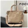 Small Casual Tote Bags Women Japanese Canvas Shoulder Bags Large Capacity Commuter Messenger Bag Hand Carry Women's Handbags