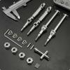 1:14 Model Car Drive Shaft Kit Front and Rear Shafts RC Drivetrain Parts Hex Coupling Part