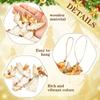 Vintage Christmas Angel Wooden Hanging Ornaments 12Pcs Rustic Wood Pendants for Xmas Tree Party Home Holiday Decor