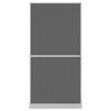 Swinging Insect Screen White and Black 120 X 240 Cm