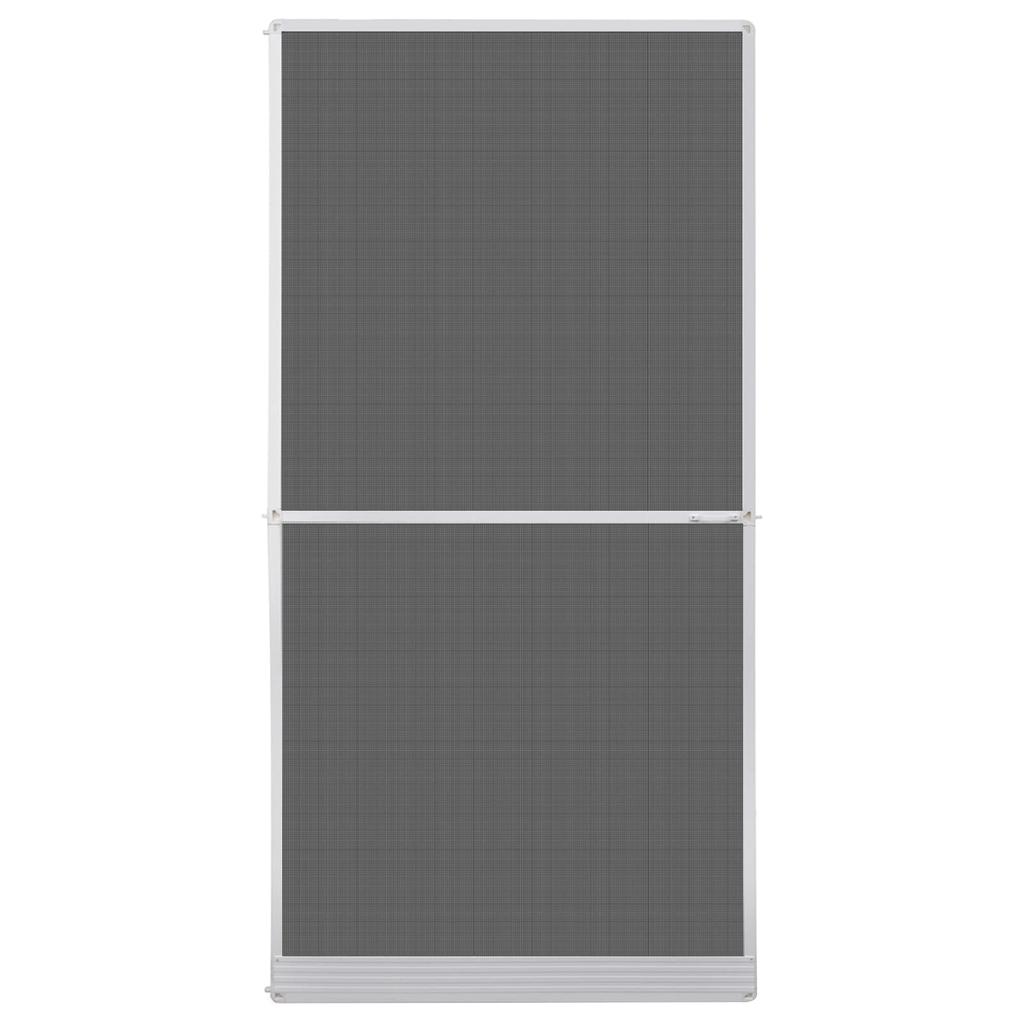 Swinging Insect Screen White and Black 120 X 240 Cm