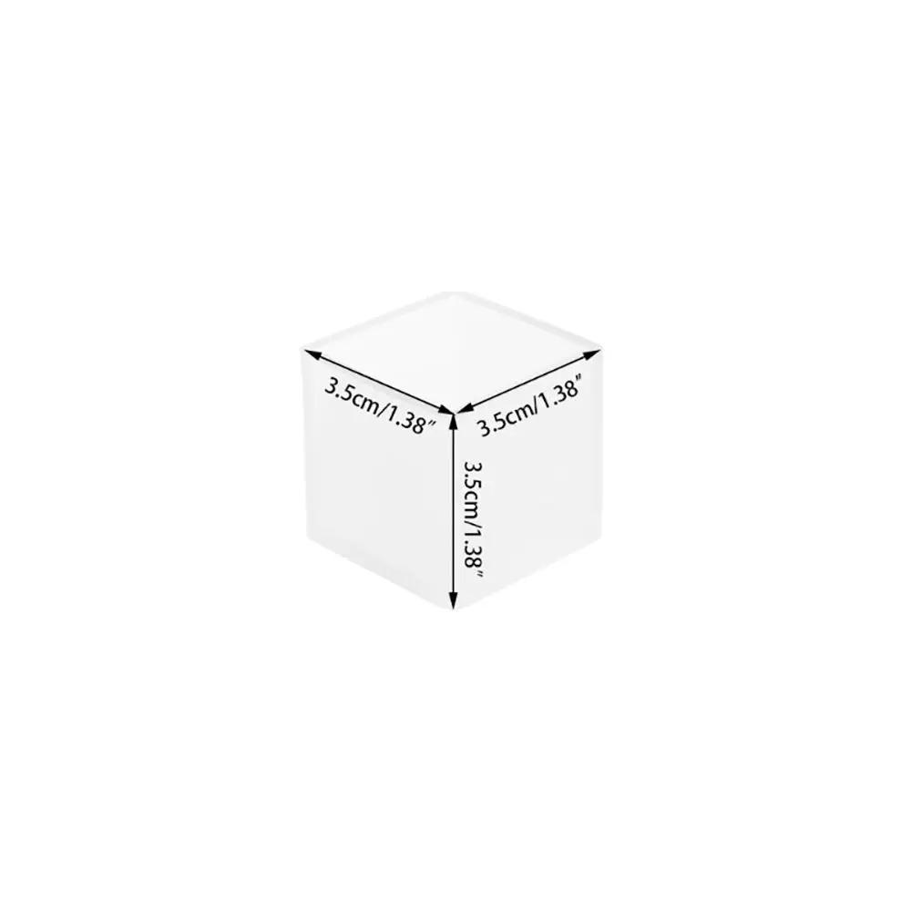 Square UV Epoxy Pendant Resin Mold Cube Molds Silicone Mould Jewelry Making Tools