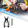 Fahrradketten-Reparaturwerkzeug-Set mit 5 Paar Kettenschlössern für 9-fach Kette Mehrfarbig