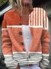 2026 Foreign Trade New 3D Digital Printing Cardigan Knitted Jacket Women's Clothing Early Spring and Autumn Factory Wholesale