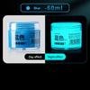 BORRENCE Fluorescent Pigment Luminous Paint 20/60ml 8 Colors Hand-Painted Graffiti DIY Glow-in-the-dark Waterproof Acrylic Paint