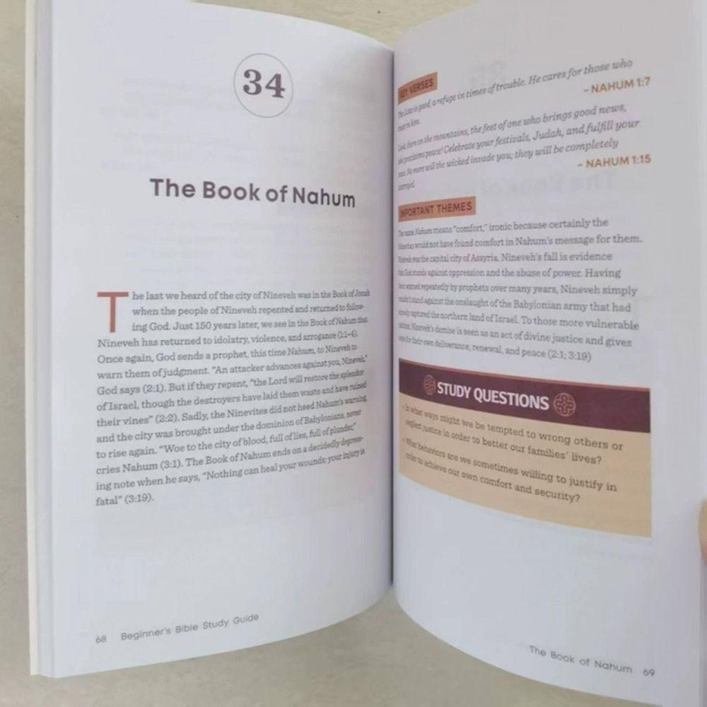 Christian Beginner's Bible Study Guide Study Notes Devotion Reading Plan Verses Study Book  Gifts