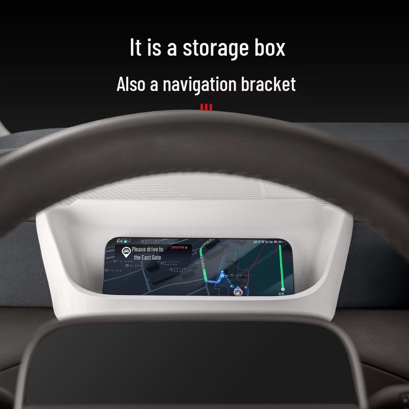 Ideal MEGA Center Console Silicone Phone Holder & Dashboard Storage Box for Car Interior Decoration