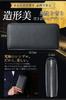 Shitamachi Long Wallet in Tatsuno Leather Round Zipper Cowhide Leather with Gift Box Black [Tokyo Workshop] Men's [Made Japan]