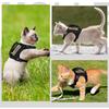 Adjustable Tactical Cat Harness with Anti-Breakaway Leash for Outdoor Use