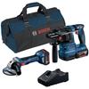 Boorhamer en haakse slijper set - Bosch - 0615A50037