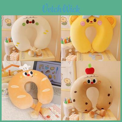Cartoon Memory Foam Ushaped Neck Pillow For Office Rest And Travel Comfort
