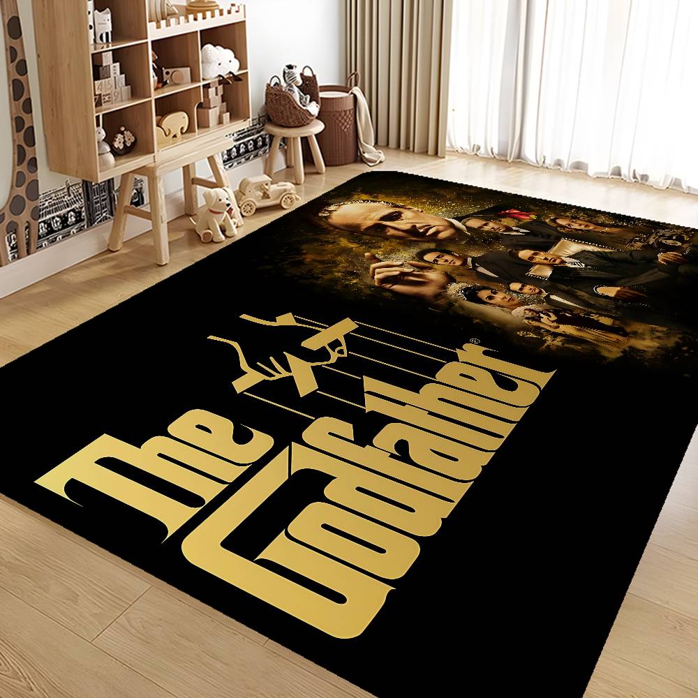 The G-Godfather Movie Bath Mat Kids Room Bedroom Decoration Balcony Anti-Slip Doormat Living Room Alfombra