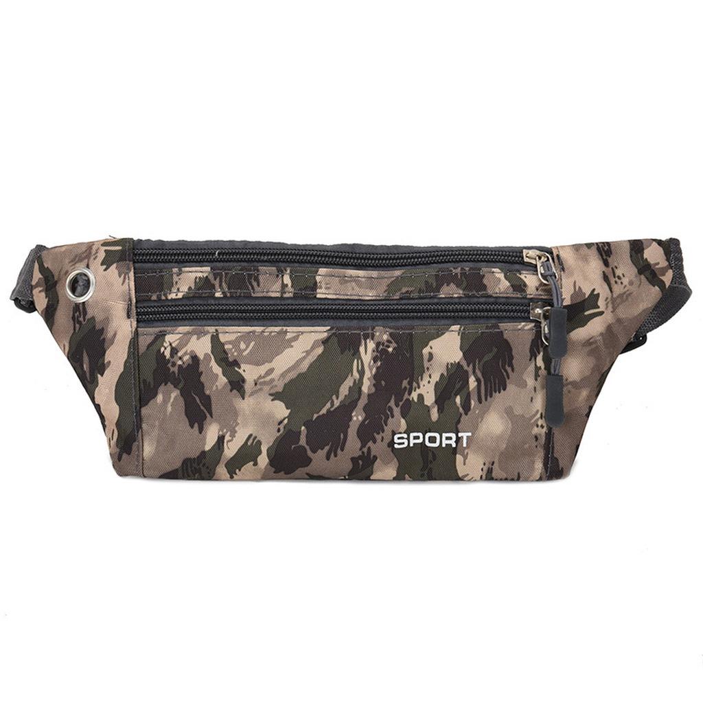 Outdoor Waist Pack Camouflage Waist Pack Waterproof Fanny Pack Versatile For Fitness Daily Casual Travel