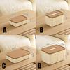 With Cover Organizing Box Plastic Clothing Desktop Box New Toy Storage Case  Home Toy and Snack