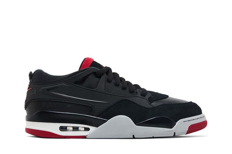 Men's Sneakers Jordan 4 RM Black Cement Black/Varsity Red/Wolf Grey/White