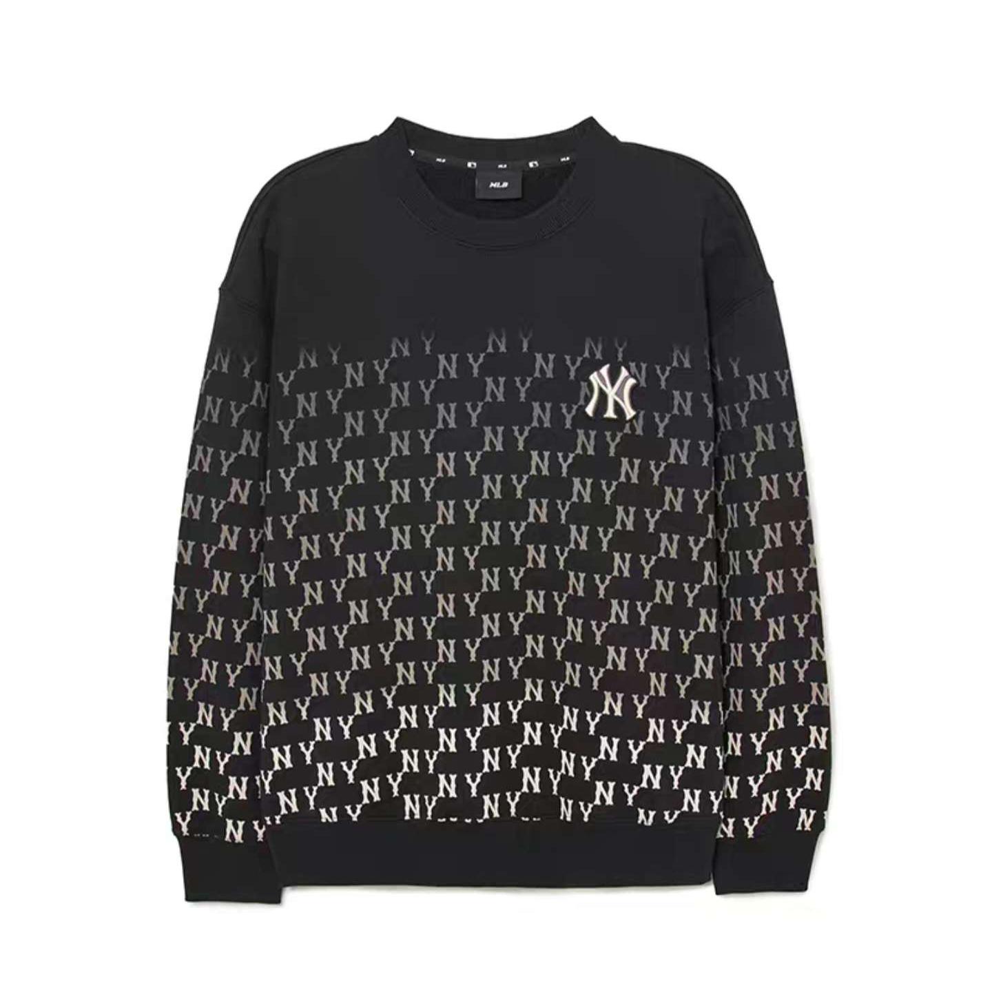 MLB Sweatshirts Unisex Black Crew Neck Moderate Regular 3AMTM1334-50BKS XS