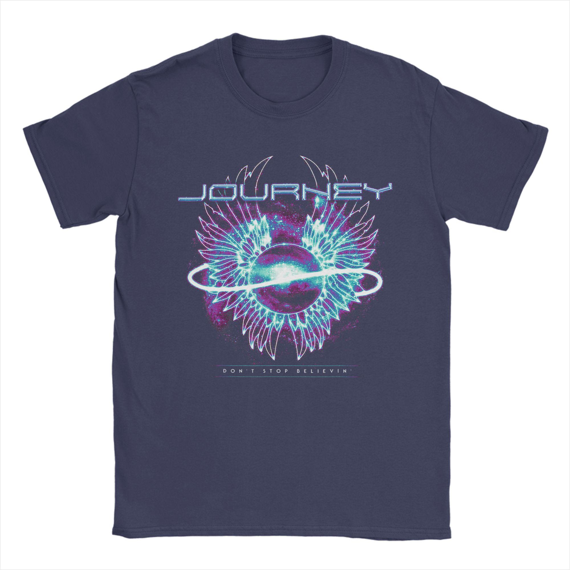 

Journey Galaxy Wings TShirt Summer Harajuku TShirts Couple Cotton Round Neck Plus Size 5XL Tees Short Sleeve Awesome Tshirt 4XL