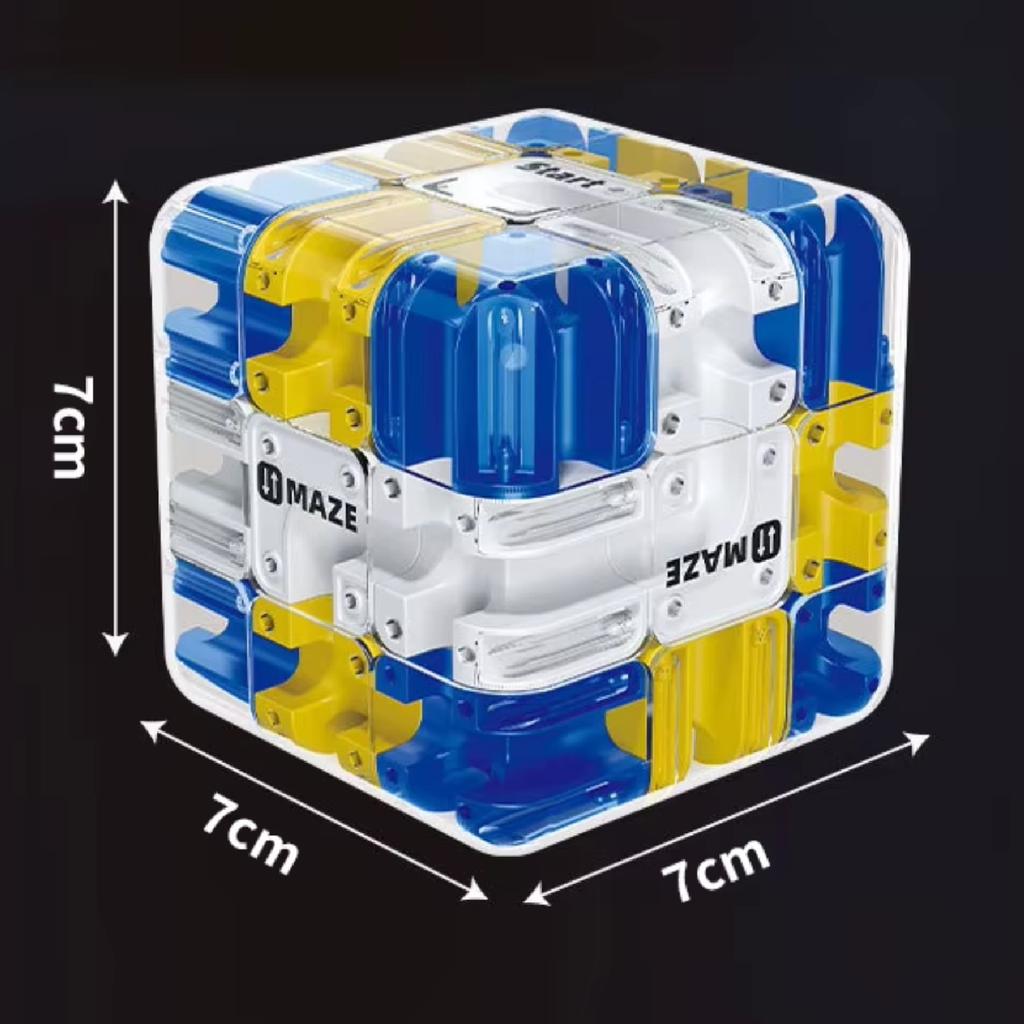 3D Maze Cube Space Thinking Training Stress Relieving Puzzle Toy Color