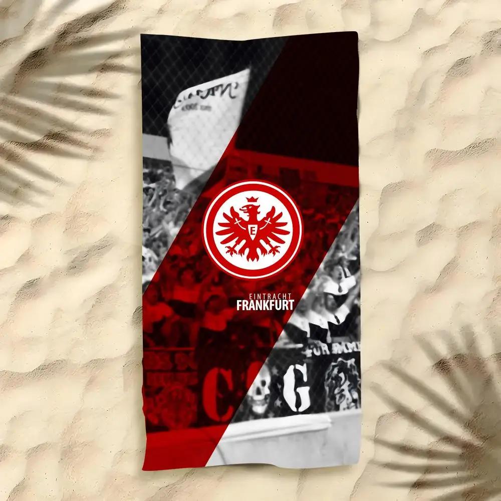 Sport E-Eintracht F-Frankfurt Cool Towel Polyester Beach Towel Quick Dry Sand Free Bath Towel for Summer Pool Travel Vacation