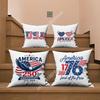 USA Th Anniversary Independence Day Pillow Cover Sofa Couch Cushion Case Home Living Room Decoration
