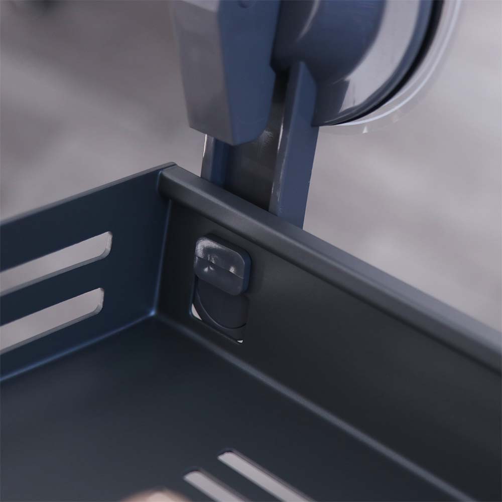 Wall Mounted Wall Shower Shampoo Rack Punch Free Seasoning Rack Wall Hanging Storage Rack Kitchen