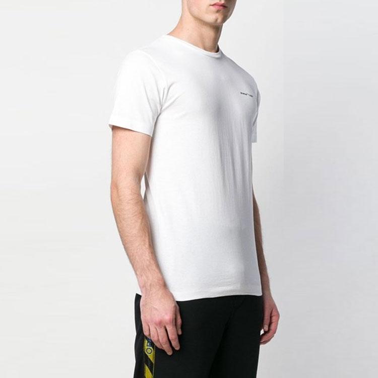 OFF WHITE SS19 T Shirt Mens White OMAA027S191850220110