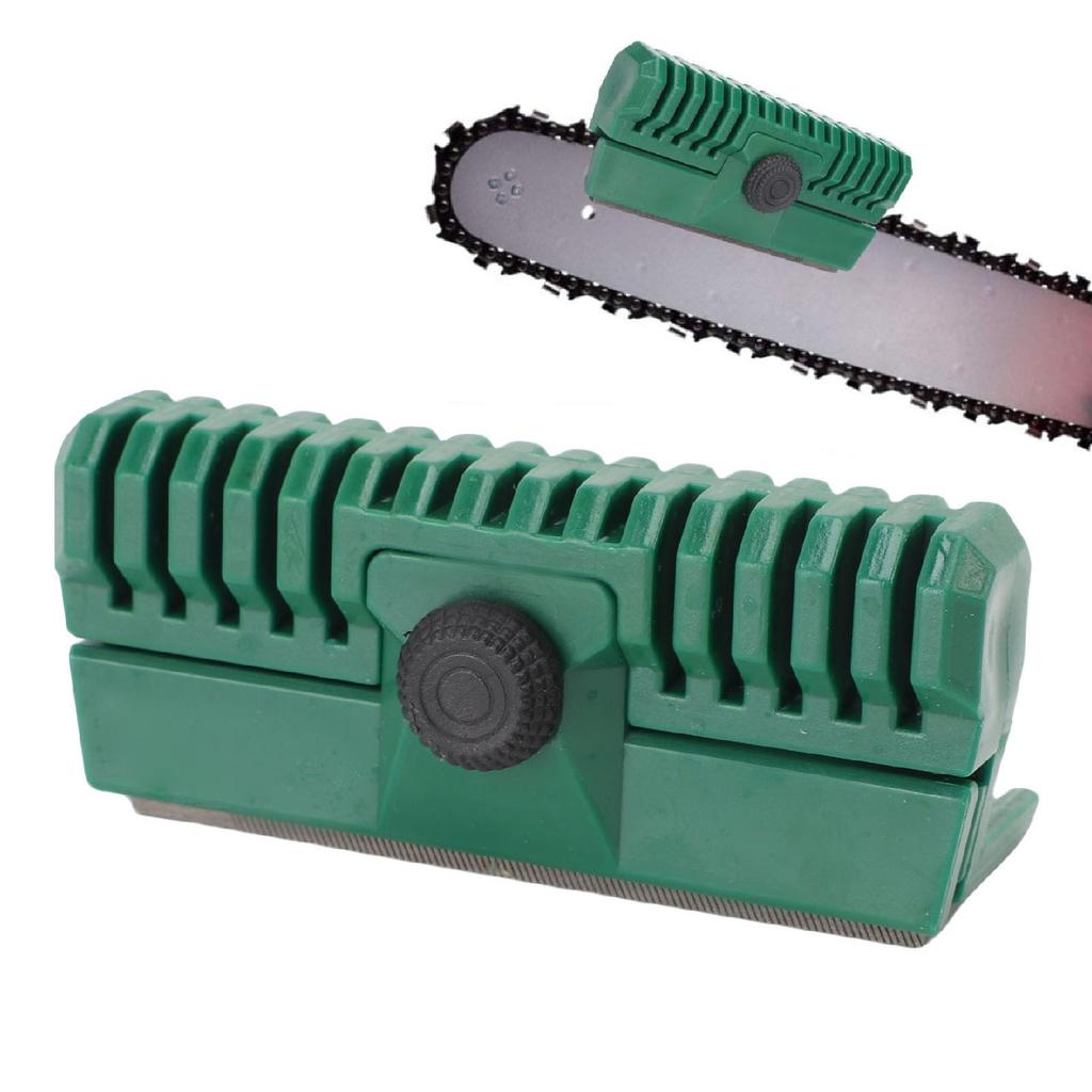Chainsaw Chain Track Bar Rail S File Repair Tool, Chainsaw Saw Rail Tool Kit for Chainsaw Bar Rail for Rail