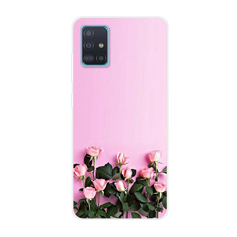 For Coque Samsung Galaxy A71 A51 M31 Case M31S Soft Silicone Back Case for Samsung A71 M31S Cover A 51 Shockproof Case M31 Cover