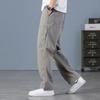 Neue männer Casual Hosen Multi-taschen Arbeit Hosen männer Lose Große Größe Elastische Taille Hosen Außerhalb Große größe Männer der Kleidung