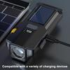 Bicycle Headlight Adjustable Zoom Rechargeable Lightweight Waterproof MTB Road Mountain Bike Night Riding Warning COB Front Lamp