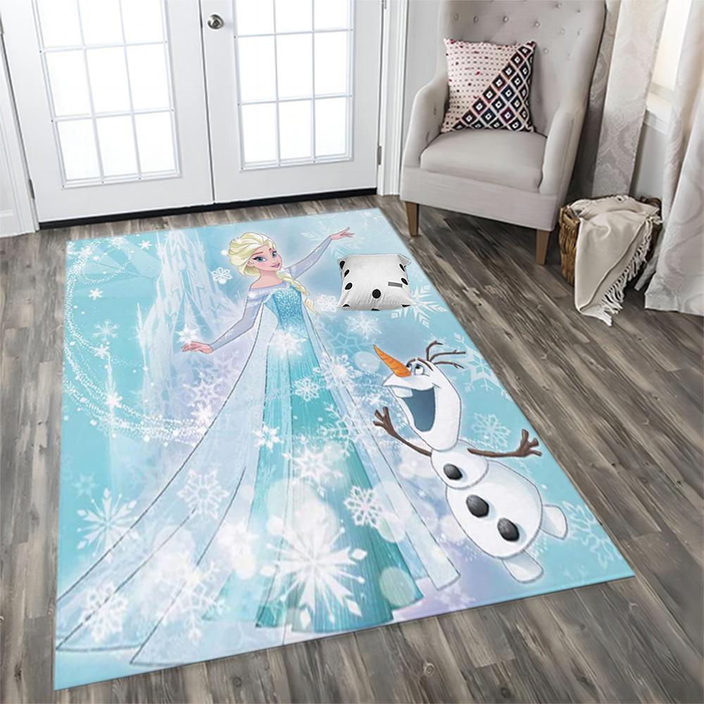 Frozen Adventure rug for Living Room, Bedroom, Study Room, Hallway Decoration, Perfect for Home Decoration or Holiday Gifts