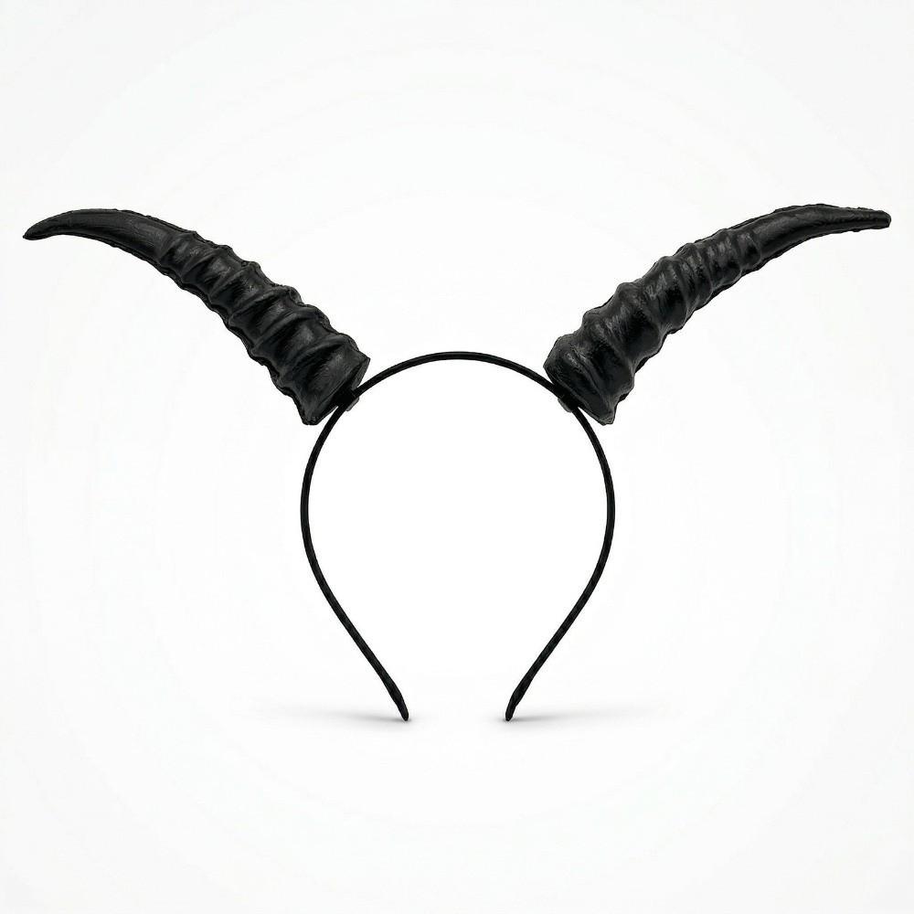 Ox Horn Halloween Horns Headband Cosplay Headband Halloween Hair Hoop  Masquerade Party