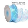 40MM 10 Yards Fishtail Yarn Bead Ribbon Gradient/Pleats/Magic/Gold Edge Reflective Iridescent Wavy Edge Ribbon Gifts Packaging