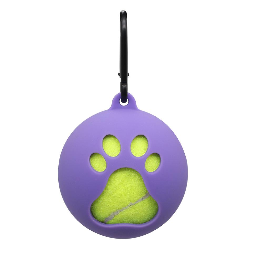 2023 Portable Hands-Free Dog Walking Tennis Ball Toy & Holder