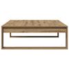 Artisan Oak Coffee Table 100 x 100 x 35 cm Engineered Wood