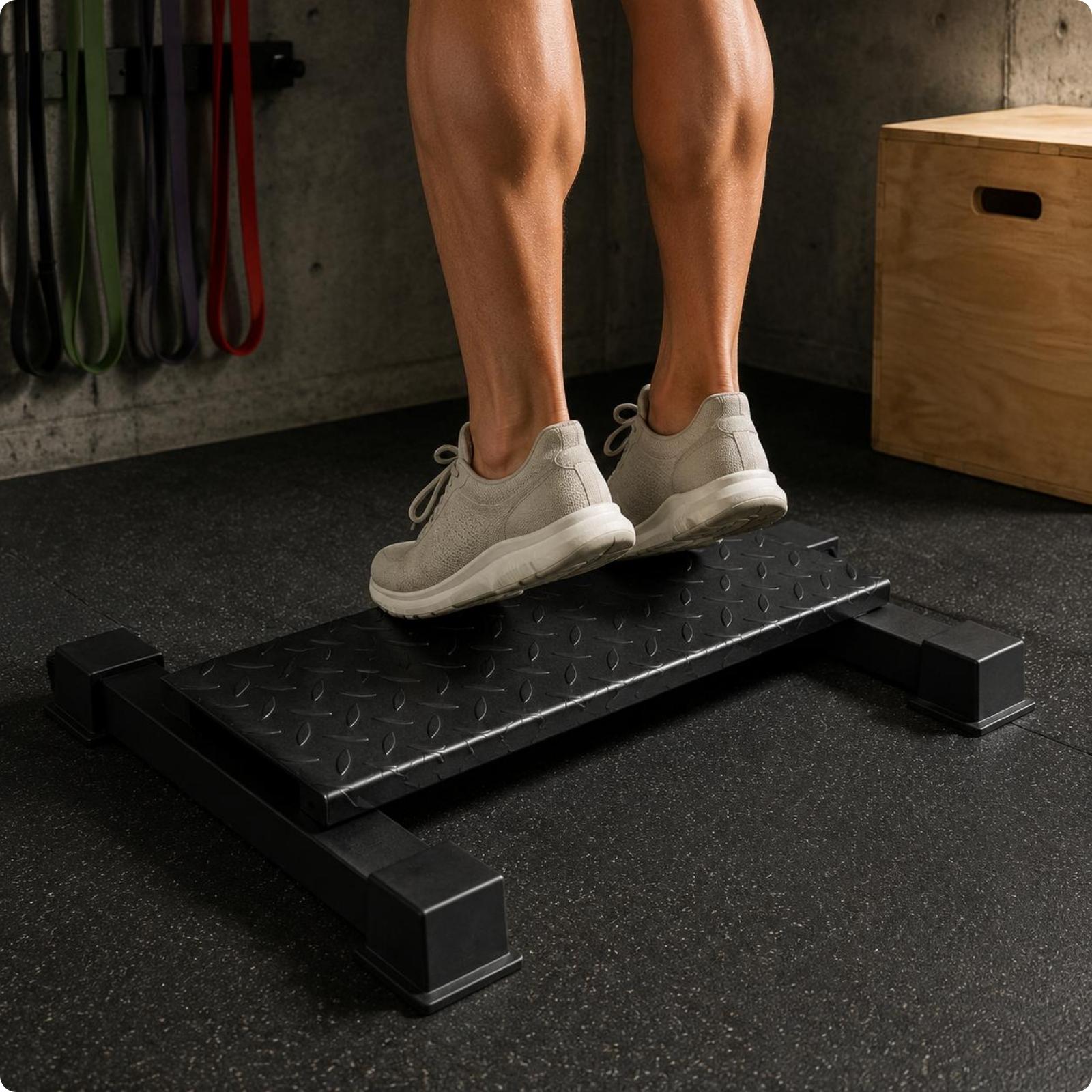 Standing Calf Raise Platform Leg Muscle