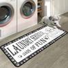 Modern Minimalist Long Strip Carpet Non-Slip Laundry Kitchen Floor Mat Corridor Bedroom Carpet Home Decoration
