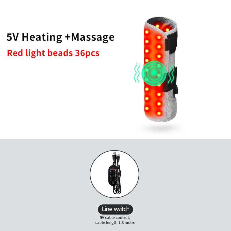 3 Heat Settings Women and Men Wrist Heating Pad Heated Hand Wrap Wrist Warmer USB Electric Heated Wrist Brace