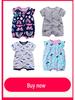 Newborn Long Sleeve Harem Rompers with Feet - Spring/Summer Crawling Baby Clothes