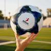 2pcs PVC Training Soccer Ball Size 4 Football Portable Recreational Soccer Ball  Lawn Field