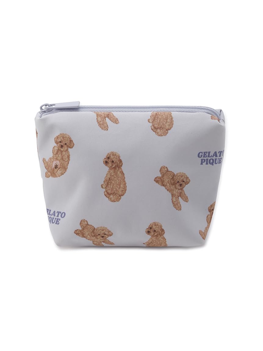 Dog Tissue Pouch PWGB261563 BLU Free Size [Gelato Pique] Tummy-Exposing Women s